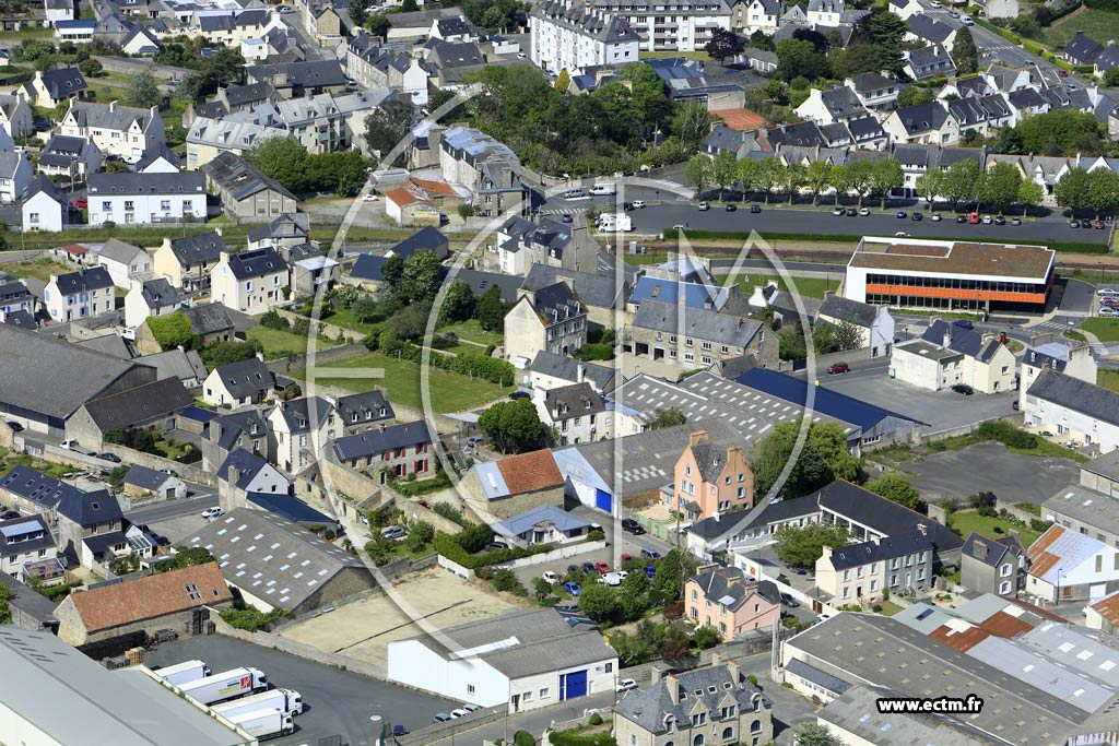 Photo arienne de Saint-Pol-de-Lon (Kervent)
