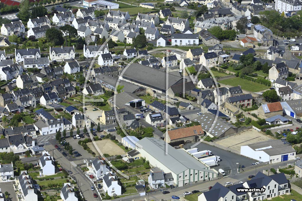 Photo arienne de Saint-Pol-de-Lon (Kervent)