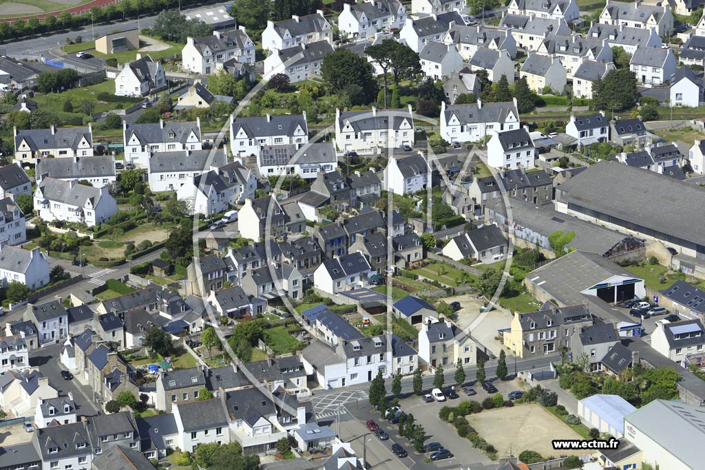 Photo arienne de Saint-Pol-de-Lon (Kervent)
