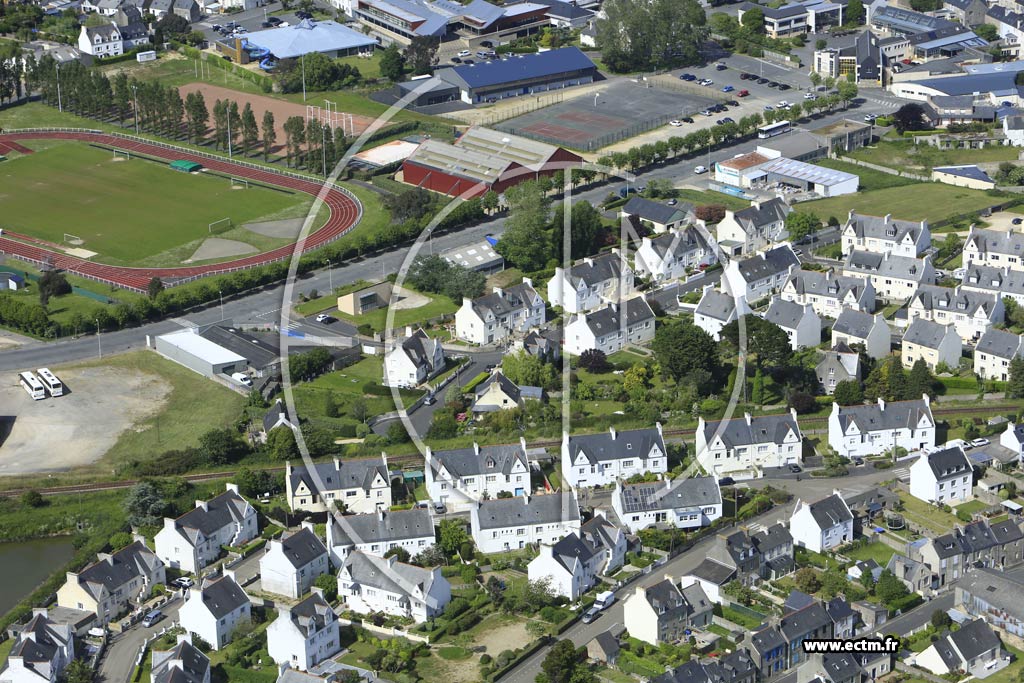 Photo arienne de Saint-Pol-de-Lon (Kervent)