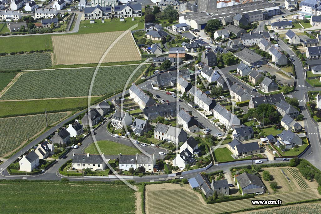 Photo arienne de Saint-Pol-de-Lon (Lanvalou)