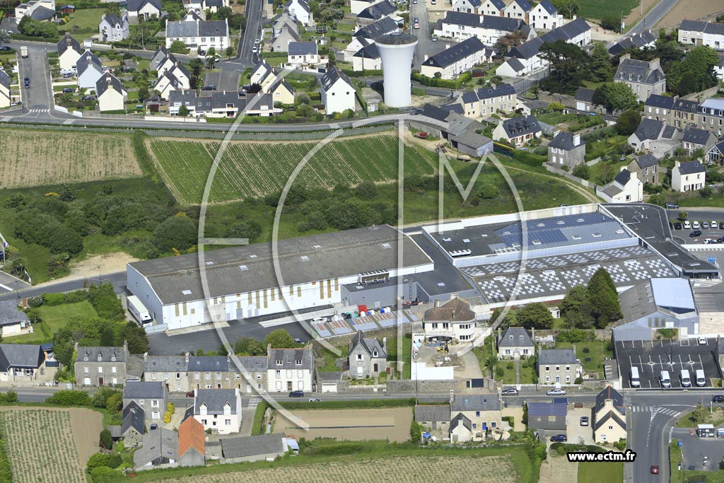 Photo arienne de Saint-Pol-de-Lon (Penmeur)