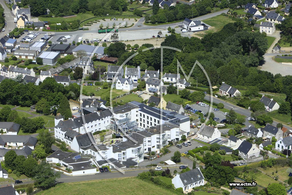 Photo arienne de Saint-Thgonnec