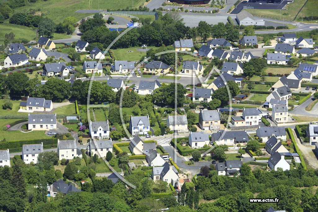 Photo arienne de Saint-Thgonnec