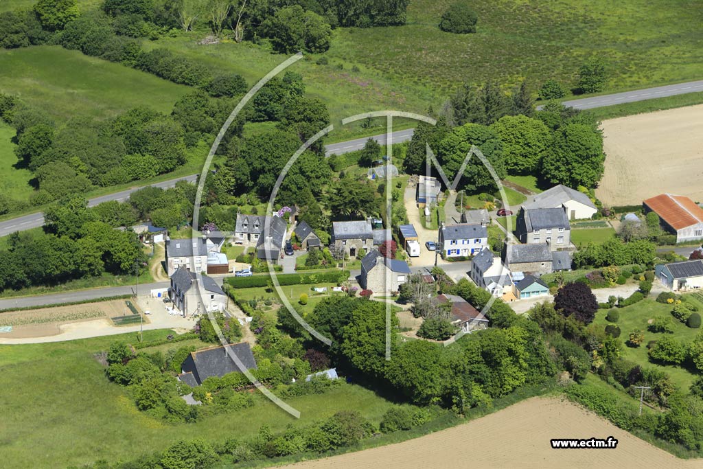 Photo arienne de Saint-Thgonnec (Rusquec Vihan)