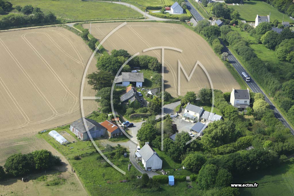 Photo arienne de Dirinon (Kerancloarec)