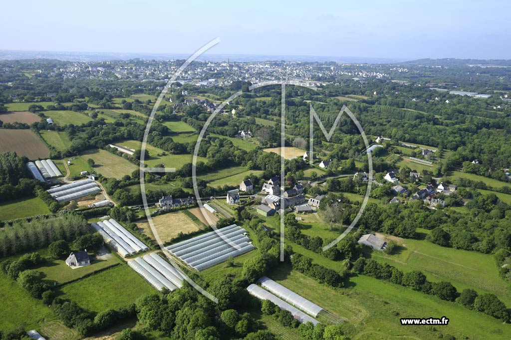 Photo arienne de Plougastel-Daoulas (Kerdraon)