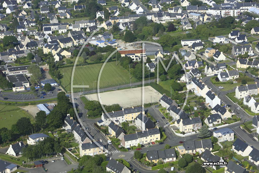 Photo arienne de Plougastel-Daoulas (Ouest)