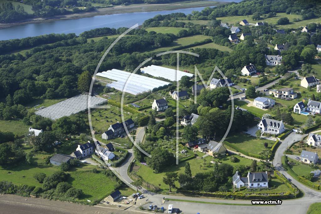 Photo arienne de Plougastel-Daoulas (Porzh Gwenn)
