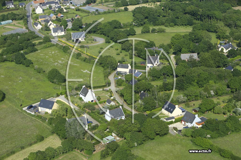 Photo arienne de Plougastel-Daoulas (Porzh Gwenn)