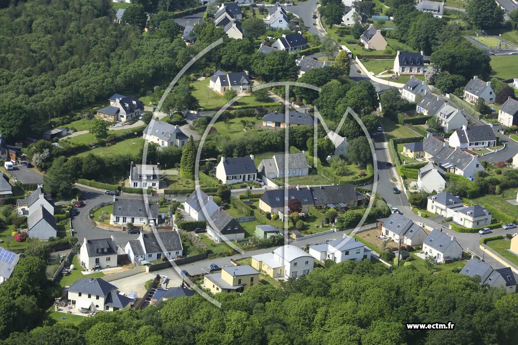 Photo arienne de Saint-Urbain (Nord)