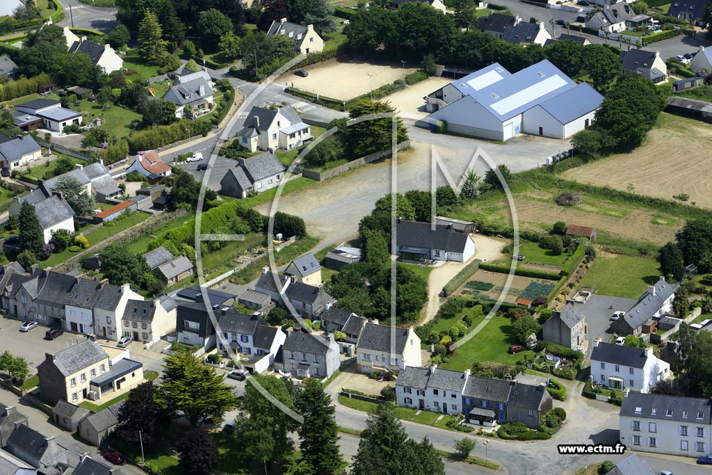 Photo arienne de Guimiliau