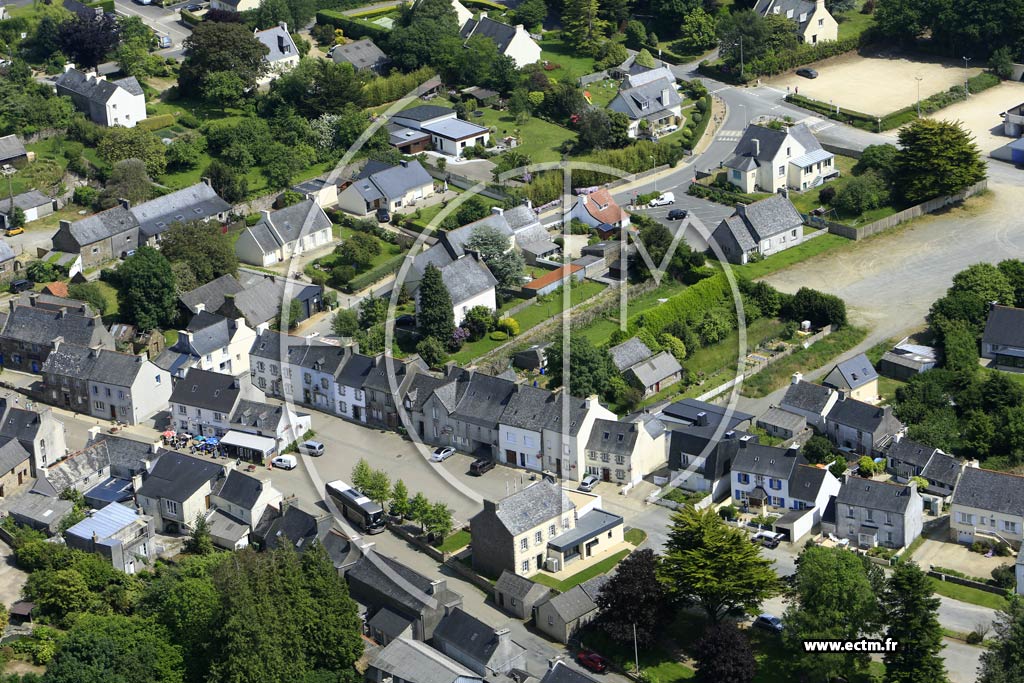 Photo arienne de Guimiliau