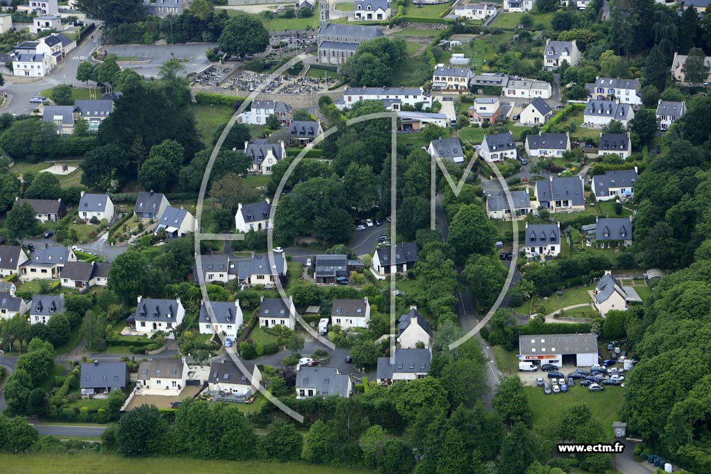 Photo arienne de La Forest-Landerneau