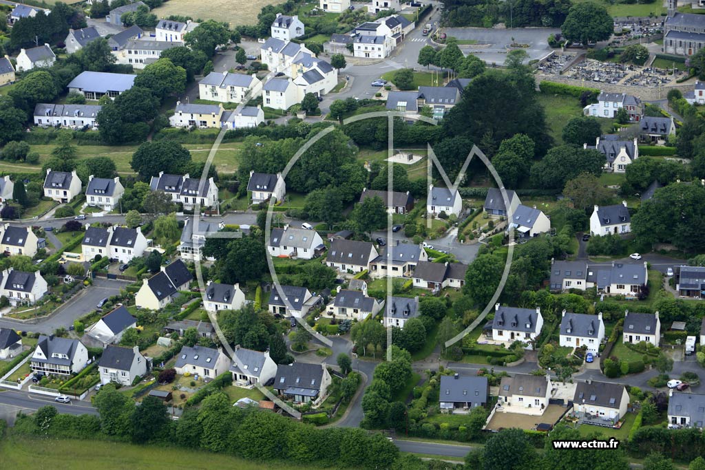 Photo arienne de La Forest-Landerneau