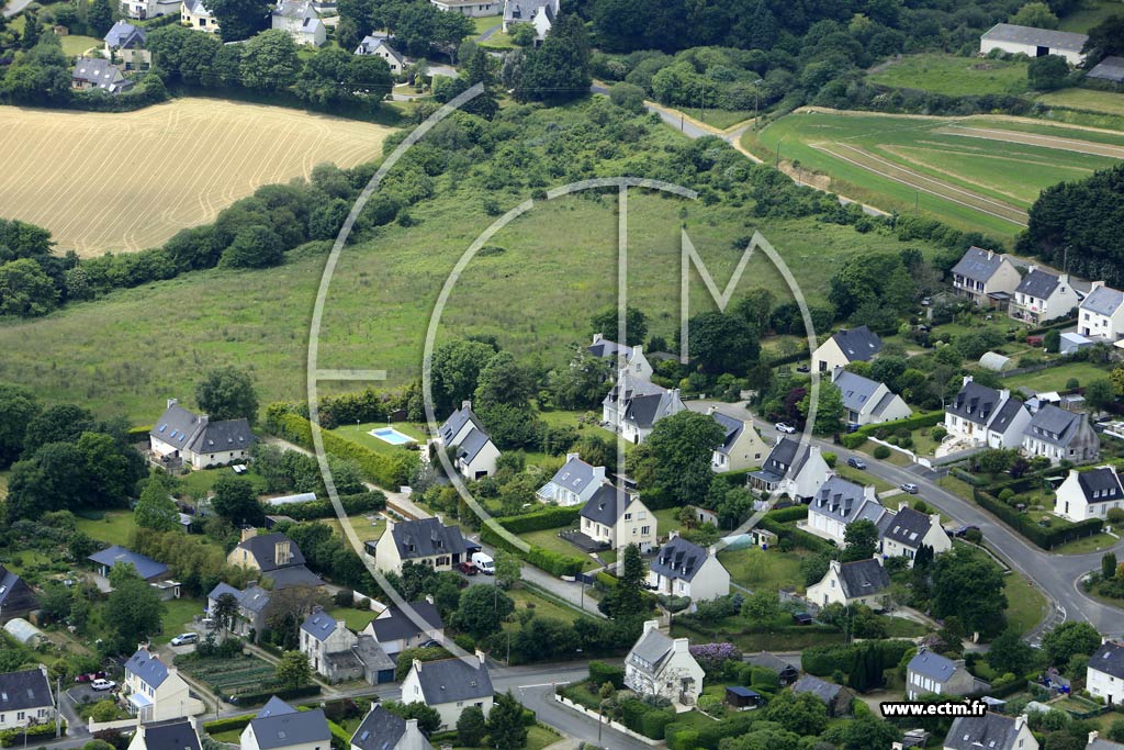 Photo arienne de La Forest-Landerneau