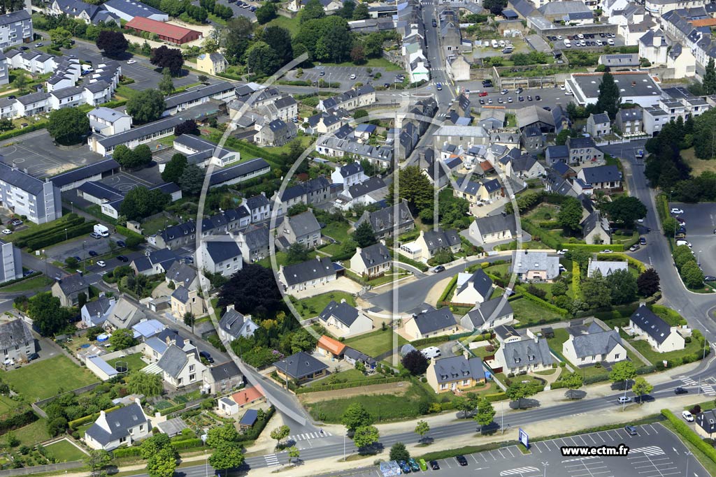 Photo arienne de Landivisiau (Kervignounen)