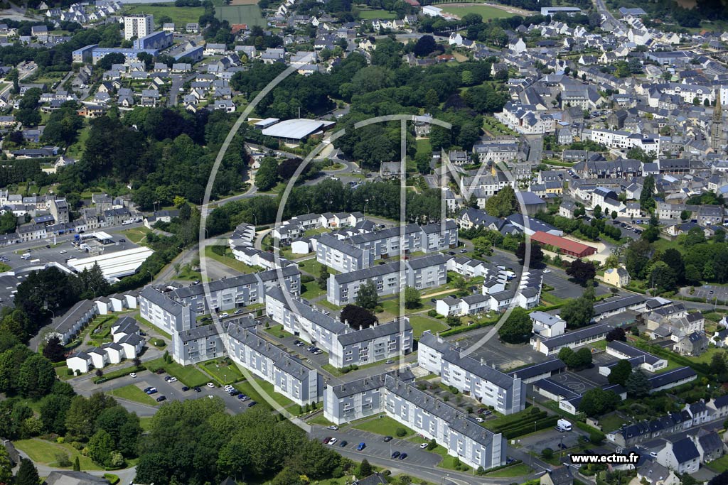 Photo arienne de Landivisiau (Kervignounen)