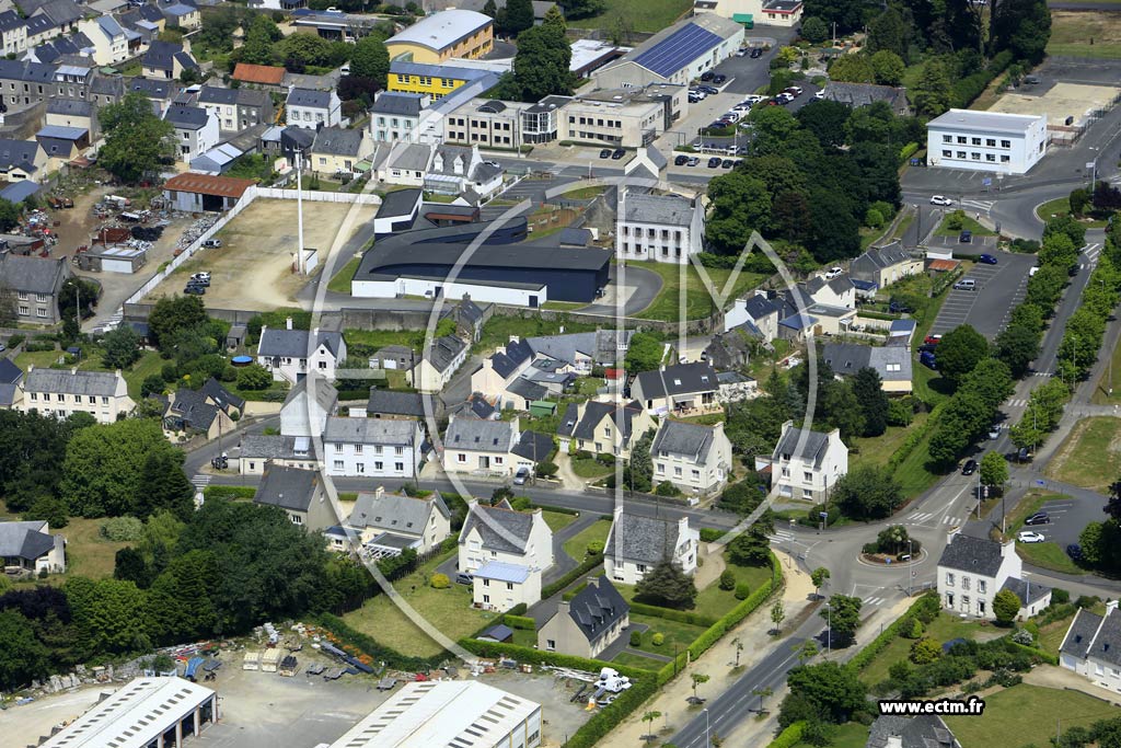 Photo arienne de Landivisiau (Kervignounen)