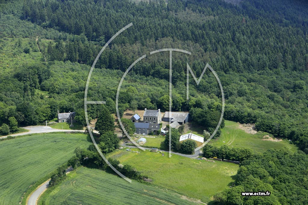 Photo arienne de Ploudiry (Saint-Antoine)