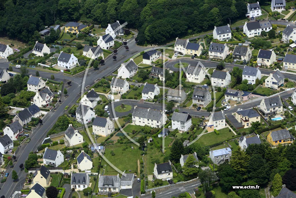 Photo arienne de Ploudern (Kergoat)