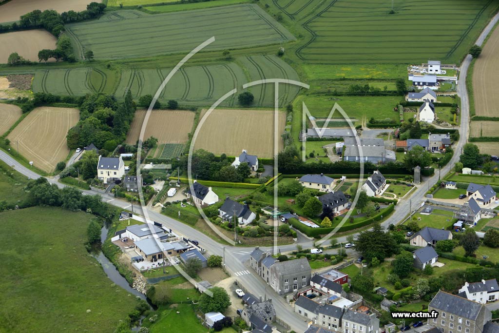 Photo arienne de Plouider (Pont du Chtel)