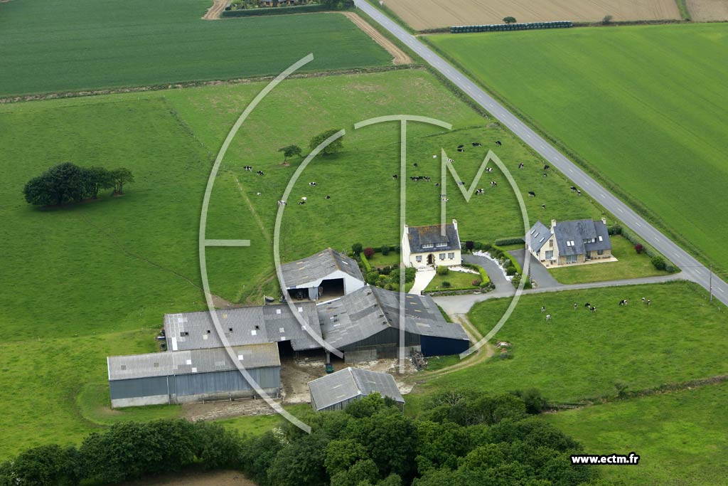 Photo arienne de Plouzvd (la Garenne)