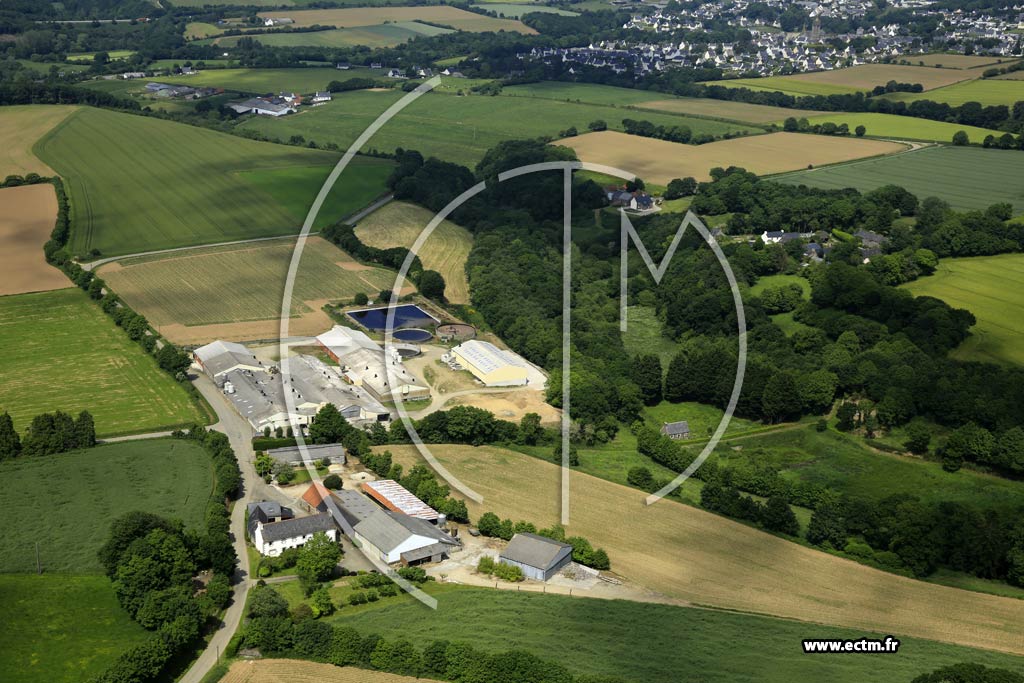 Photo arienne de Saint-Thgonnec (Herlan)