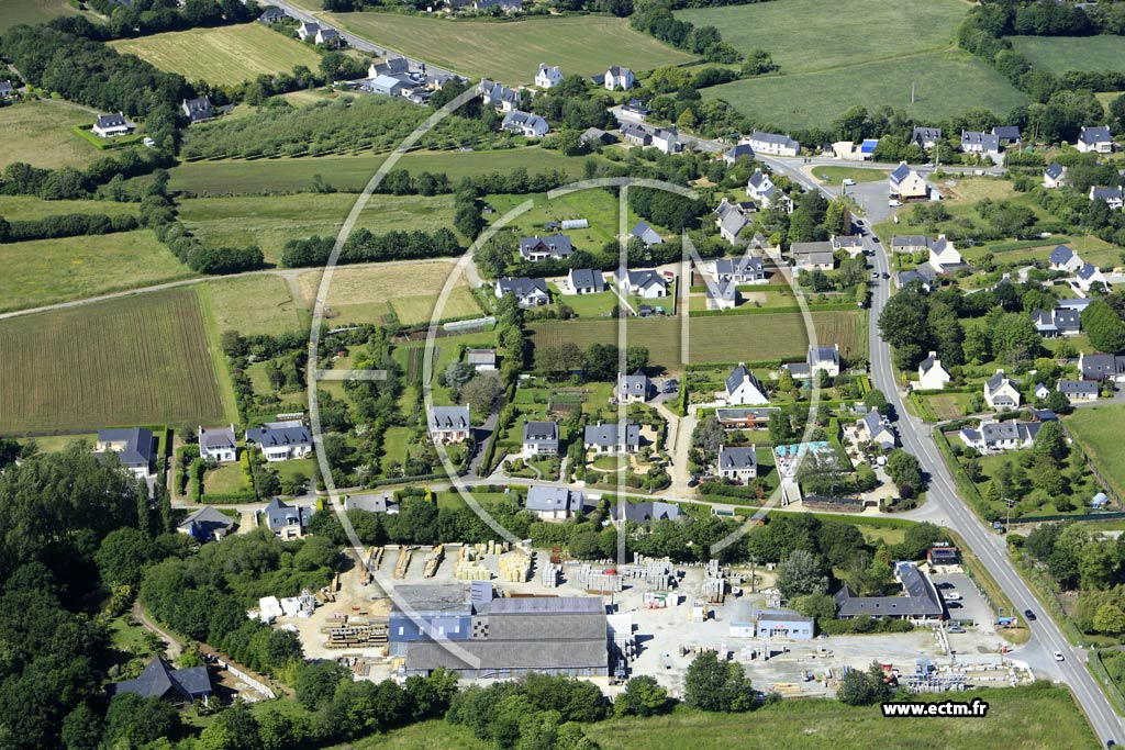 Photo arienne de Clohars-Fouesnant (Roud Guen)