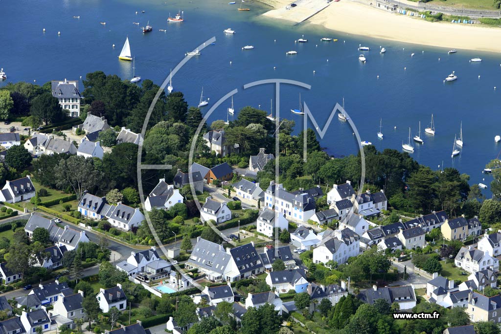 Photo arienne de Combrit (Sainte-Marine)