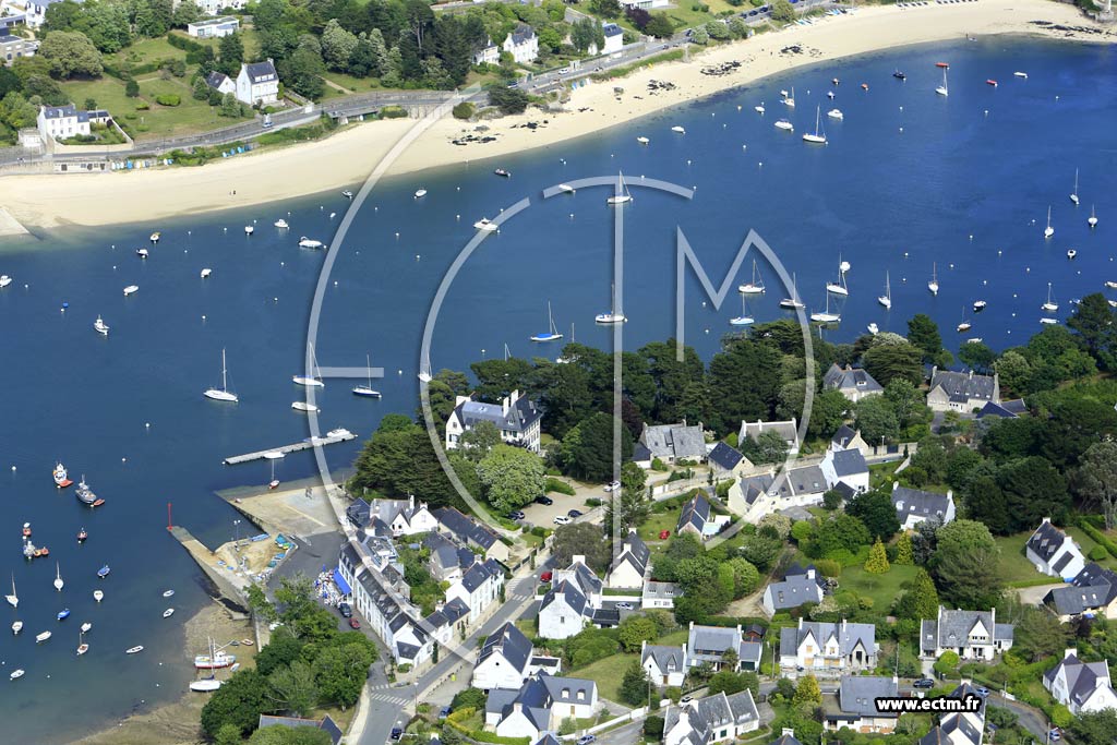 Photo arienne de Combrit (Sainte-Marine)