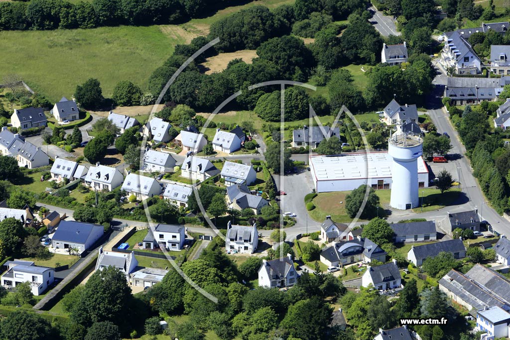 Photo arienne de Fouesnant (Park C'Hastel)