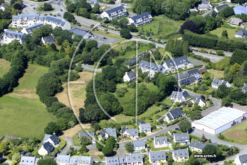 Photo arienne de Fouesnant (Park C'Hastel)
