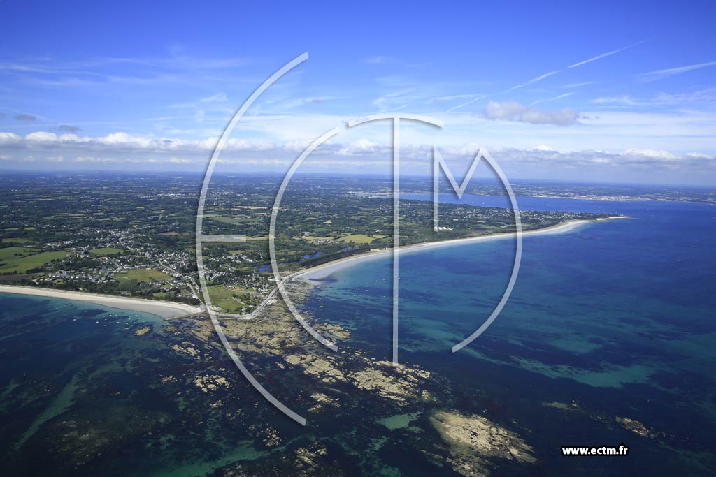 Photo arienne de Fouesnant (Pointe de Mousterlin)