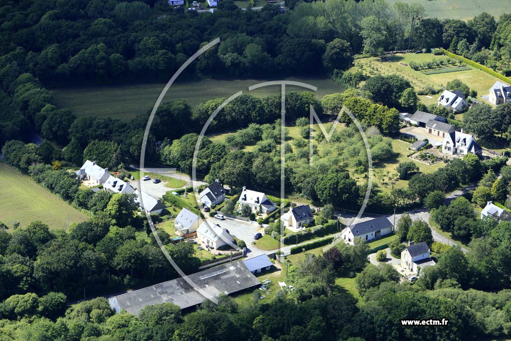 Photo arienne de Fouesnant (Pont Henvez)