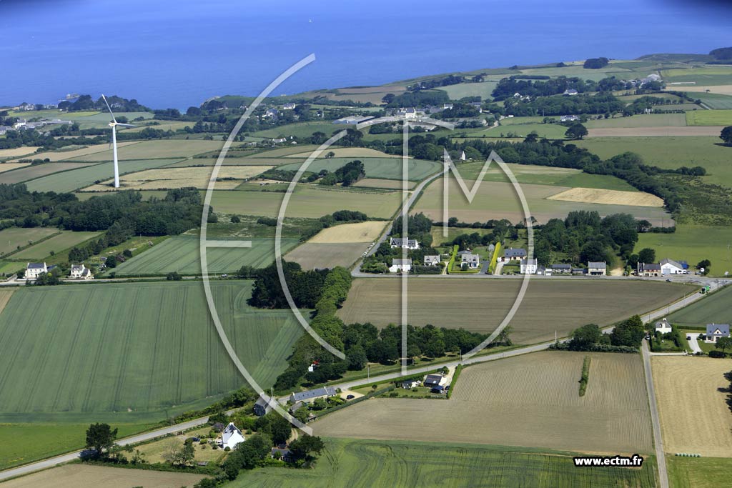 Photo arienne de Beuzec-Cap-Sizun (Coat Pin)