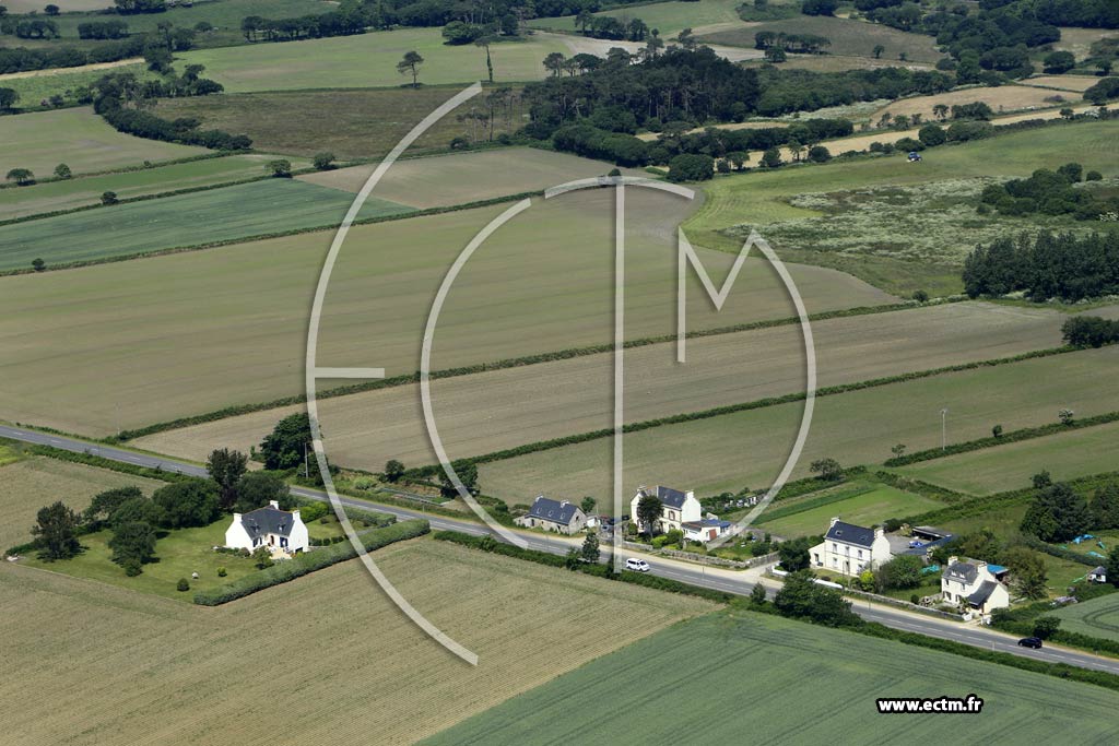 Photo arienne de Beuzec-Cap-Sizun (Coat Pin)