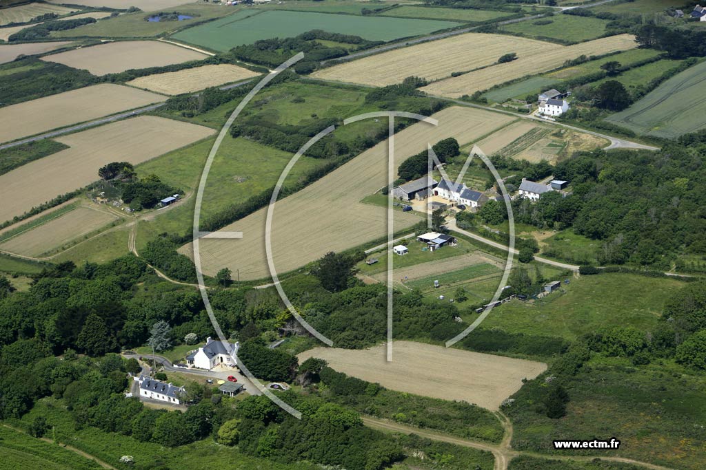 Photo arienne de Clden-Cap-Sizun (Kerlo)