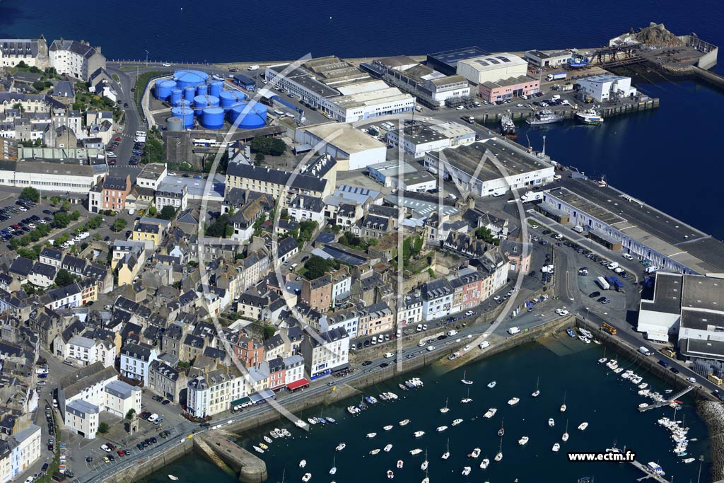 Photo arienne de Douarnenez