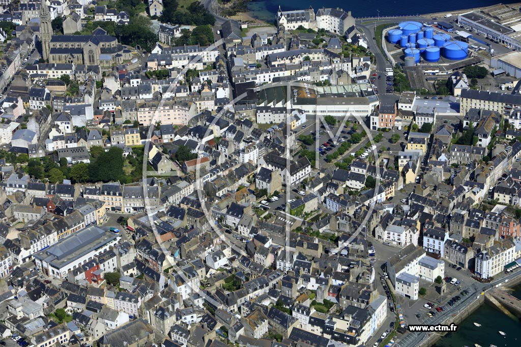 Photo arienne de Douarnenez