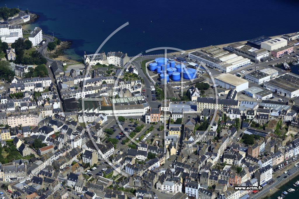 Photo arienne de Douarnenez