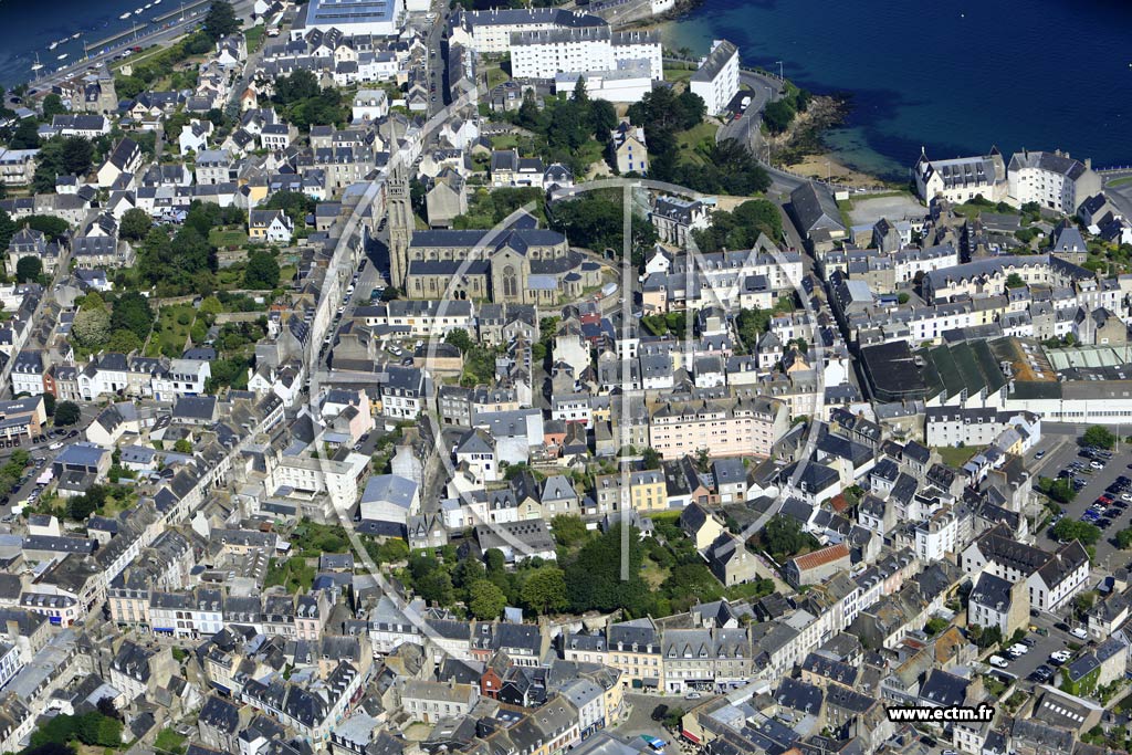 Photo arienne de Douarnenez