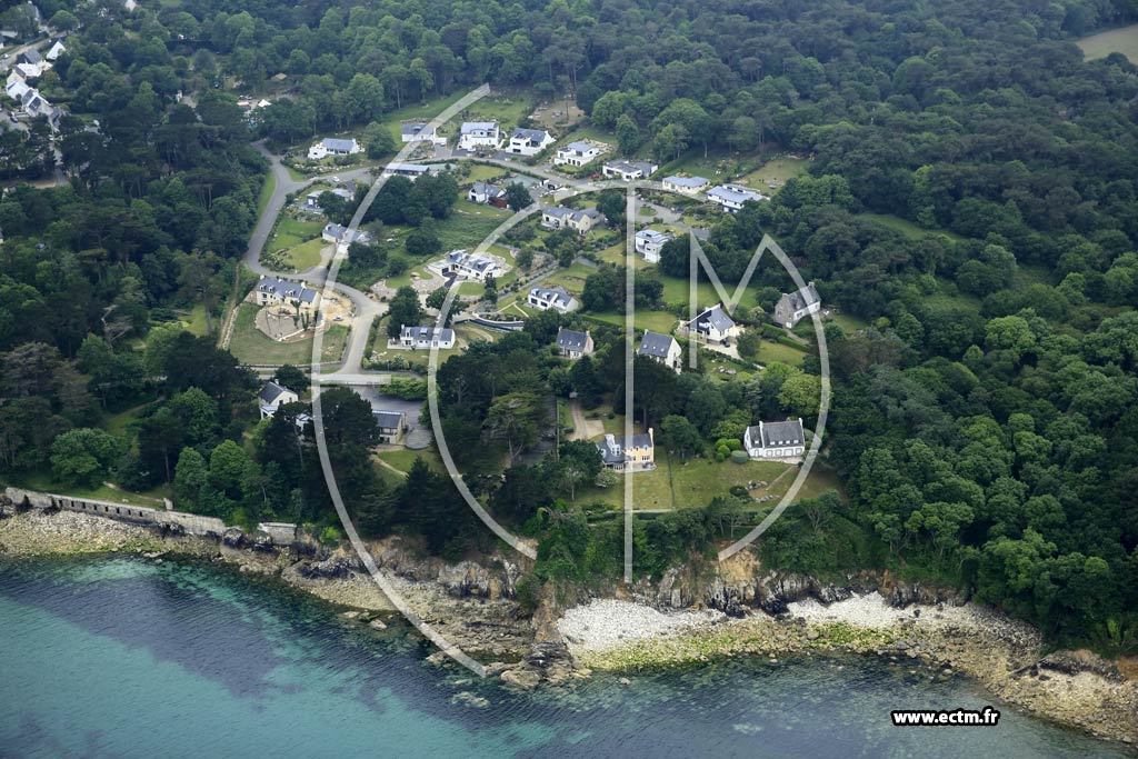 Photo arienne de Douarnenez (Gorloc'H)