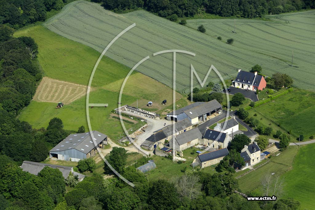 Photo arienne de Douarnenez (Kerandraon)