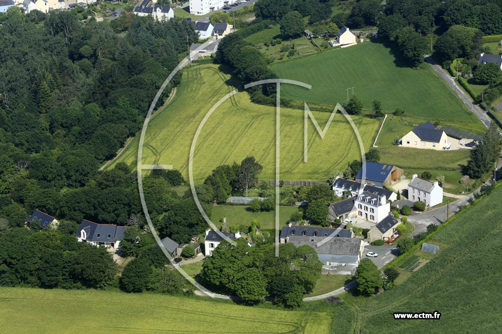 Photo arienne de Douarnenez (Kerbiguet)
