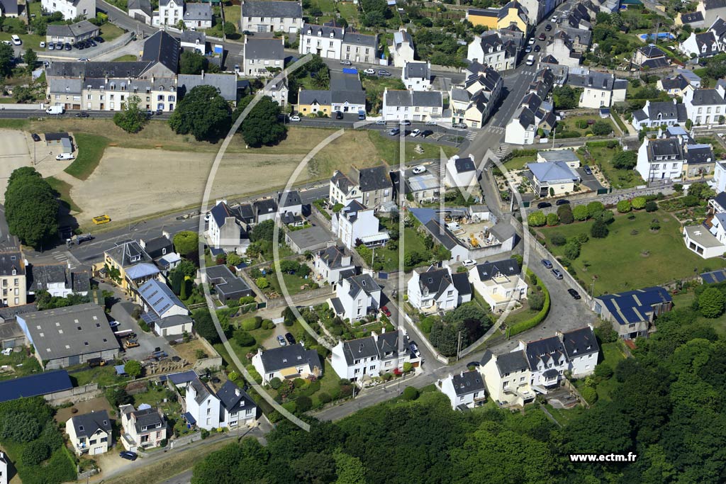 Photo arienne de Douarnenez (Keriguy)