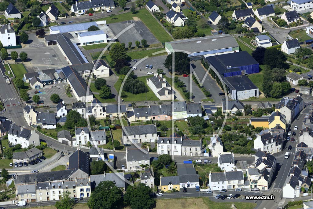 Photo arienne de Douarnenez (Keriguy)
