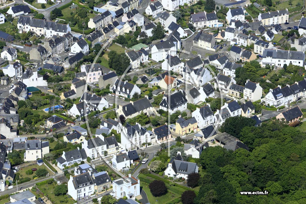 Photo arienne de Douarnenez (Keriguy)