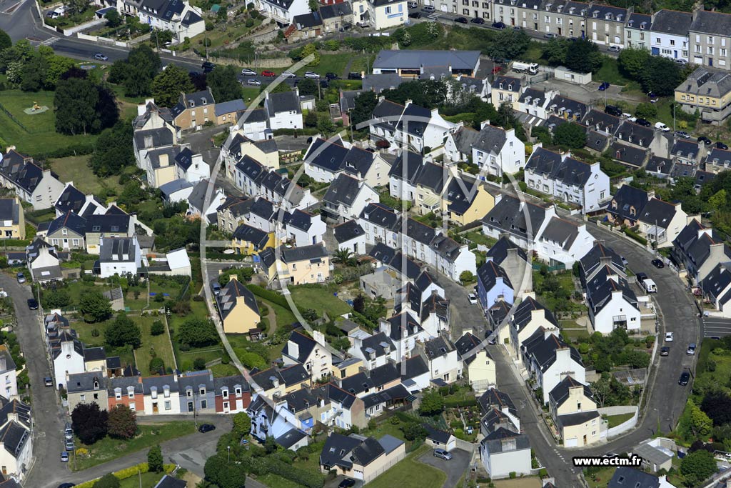 Photo arienne de Douarnenez (Keriguy)