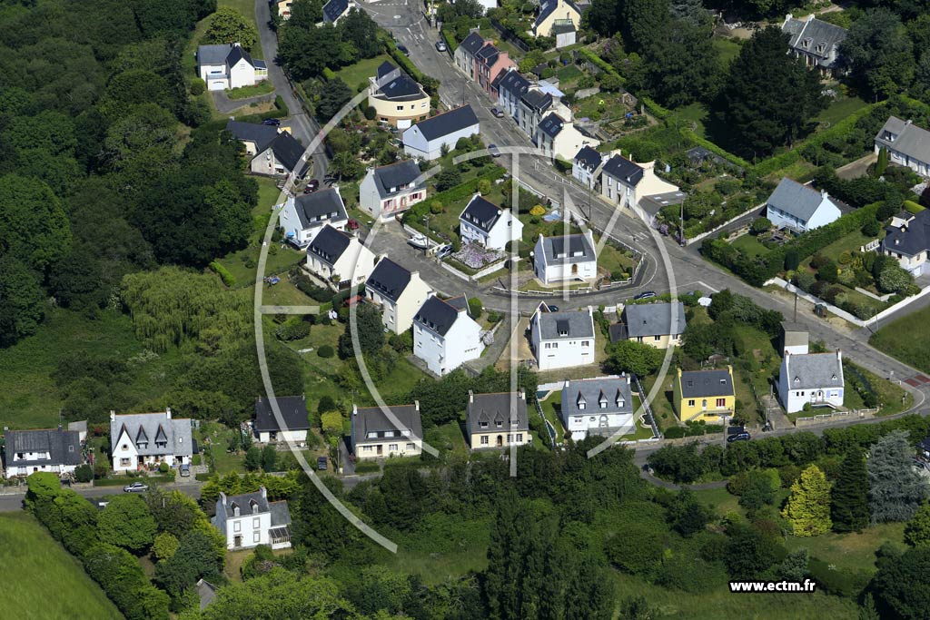 Photo arienne de Douarnenez (Kerleyou)